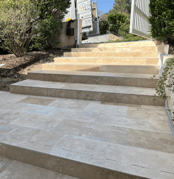pose de carrelage extérieur à biscarrosse
